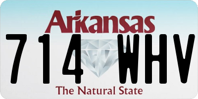 AR license plate 714WHV