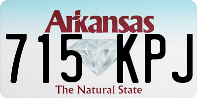 AR license plate 715KPJ