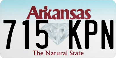 AR license plate 715KPN