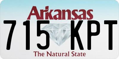 AR license plate 715KPT