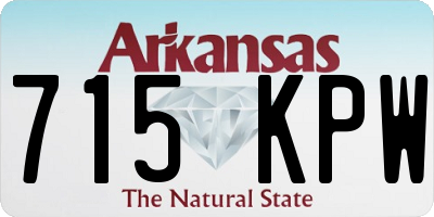 AR license plate 715KPW