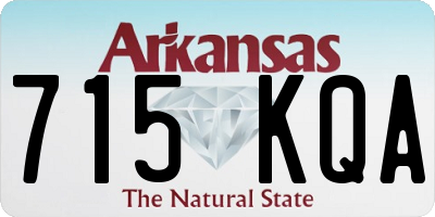 AR license plate 715KQA