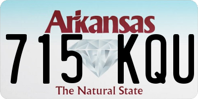 AR license plate 715KQU