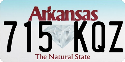 AR license plate 715KQZ