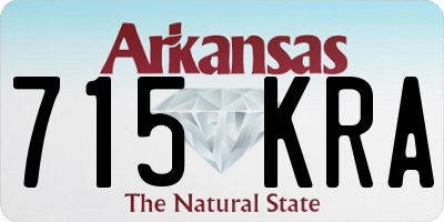 AR license plate 715KRA