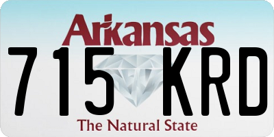 AR license plate 715KRD