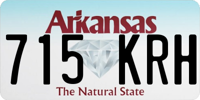 AR license plate 715KRH