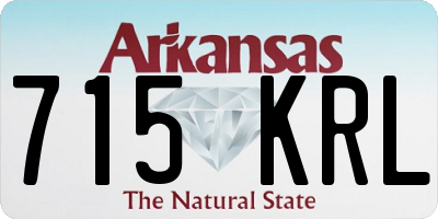 AR license plate 715KRL