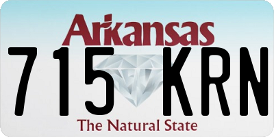 AR license plate 715KRN