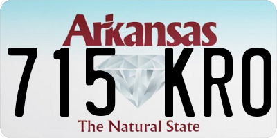 AR license plate 715KRO