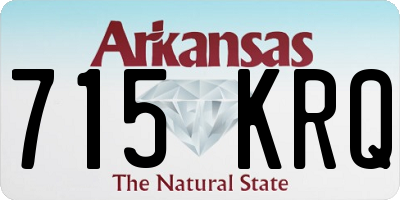AR license plate 715KRQ