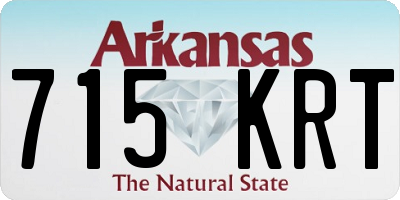 AR license plate 715KRT