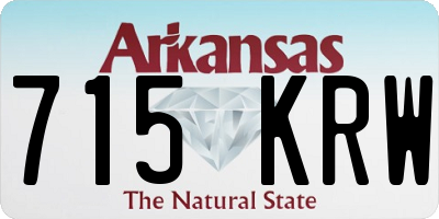 AR license plate 715KRW