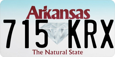 AR license plate 715KRX