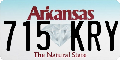 AR license plate 715KRY