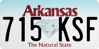AR license plate 715KSF