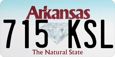 AR license plate 715KSL