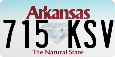 AR license plate 715KSV