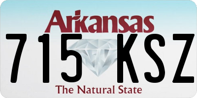 AR license plate 715KSZ