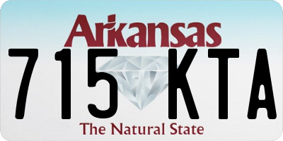 AR license plate 715KTA