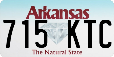 AR license plate 715KTC