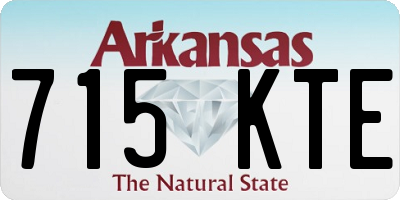 AR license plate 715KTE