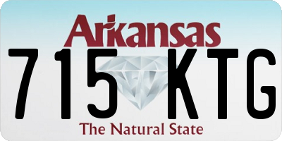 AR license plate 715KTG