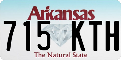 AR license plate 715KTH