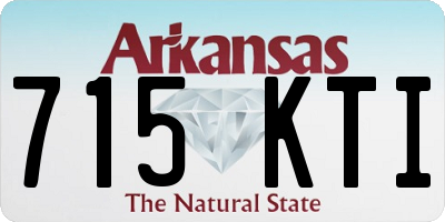 AR license plate 715KTI