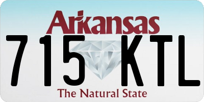 AR license plate 715KTL