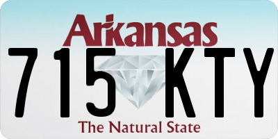 AR license plate 715KTY