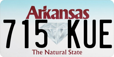 AR license plate 715KUE