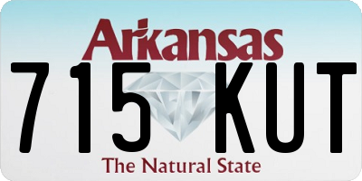 AR license plate 715KUT