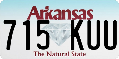 AR license plate 715KUU