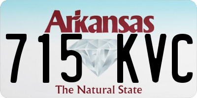 AR license plate 715KVC