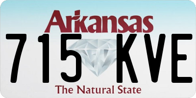 AR license plate 715KVE