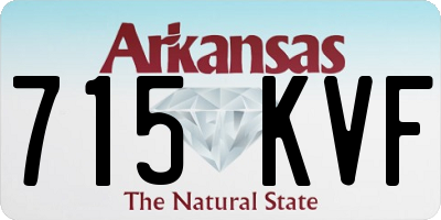 AR license plate 715KVF