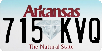 AR license plate 715KVQ