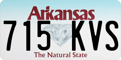 AR license plate 715KVS