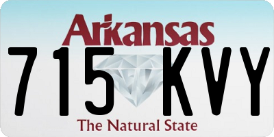 AR license plate 715KVY