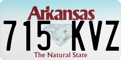 AR license plate 715KVZ