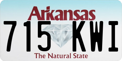 AR license plate 715KWI