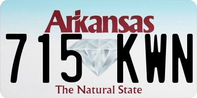 AR license plate 715KWN
