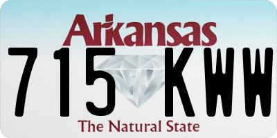 AR license plate 715KWW