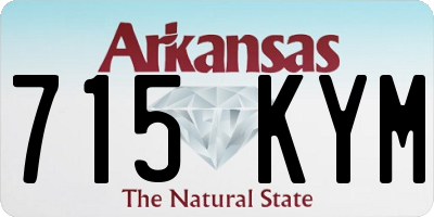 AR license plate 715KYM
