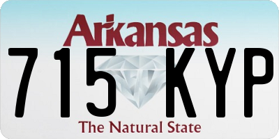 AR license plate 715KYP