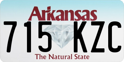AR license plate 715KZC