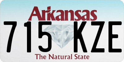 AR license plate 715KZE