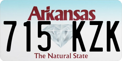 AR license plate 715KZK