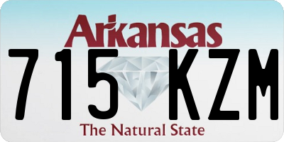 AR license plate 715KZM